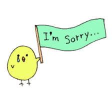 Piyopiyo using the smartphone sticker #11264097