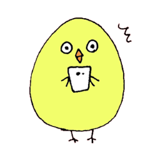 Piyopiyo using the smartphone sticker #11264106