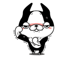 Monochrome INUTAN sticker #11265055