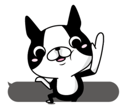 Monochrome INUTAN sticker #11265063