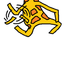 Giraffe LONG LONG Stickers4 sticker #11265117