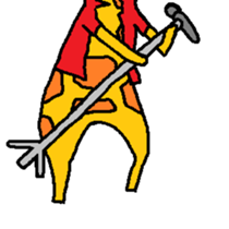 Giraffe LONG LONG Stickers4 sticker #11265118