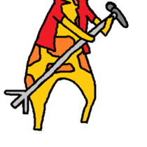 Giraffe LONG LONG Stickers4 sticker #11265118