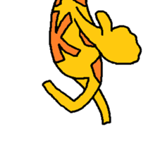 Giraffe LONG LONG Stickers4 sticker #11265140