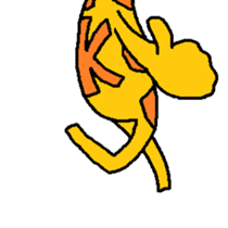 Giraffe LONG LONG Stickers4 sticker #11265140