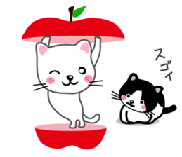 Cute cats ! sticker #11265440