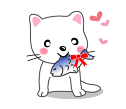 Cute cats ! sticker #11265446