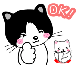 Cute cats ! sticker #11265464