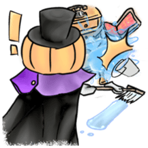 Pumpkin The Legend sticker #11266494