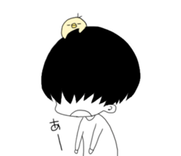 Mash and chick sticker #11266523