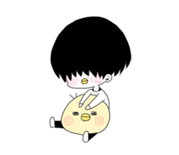 Mash and chick sticker #11266553