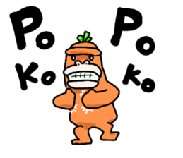 Dreaming Gorilla21 sticker #11266605