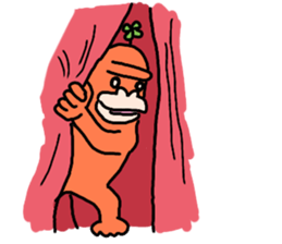 Dreaming Gorilla21 sticker #11266632