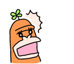 Dreaming Gorilla21 sticker #11266635