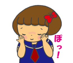 azuki-chan comes into play sticker #11267104