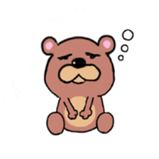 Cute bear MAKU sticker #11267361