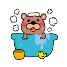 Cute bear MAKU sticker #11267370