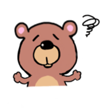 Cute bear MAKU sticker #11267374