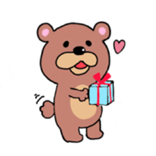 Cute bear MAKU sticker #11267378