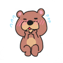 Cute bear MAKU sticker #11267380
