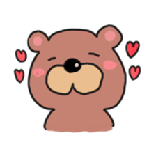 Cute bear MAKU sticker #11267381