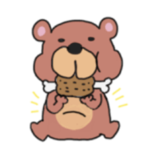 Cute bear MAKU sticker #11267382