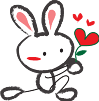 White Rabbit TokiToki sticker #11267465