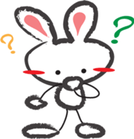 White Rabbit TokiToki sticker #11267466