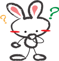 White Rabbit TokiToki sticker #11267466