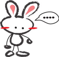 White Rabbit TokiToki sticker #11267474