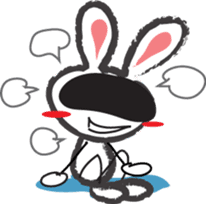 White Rabbit TokiToki sticker #11267495