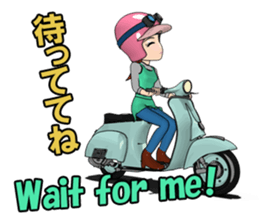 Scooter Girl sticker #11267512