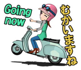 Scooter Girl sticker #11267521