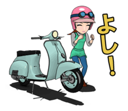 Scooter Girl sticker #11267538