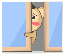 Teddy monkey sticker #11267670