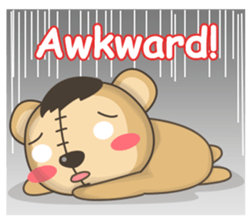 Teddy monkey sticker #11267673