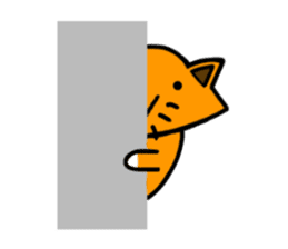 Little silly fox sticker #11268044