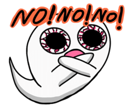 Ghost... sticker #11268112