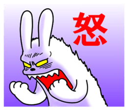 Soft movement of the rabbit 2 sticker #11268287