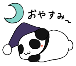 The Panda suddenly become handsome sticker #11268425