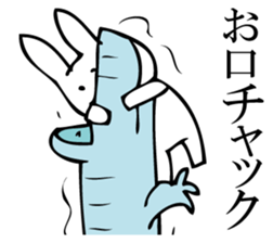 Rabbit of fairy tale talk 8 sticker #11268512