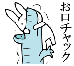 Rabbit of fairy tale talk 8 sticker #11268512