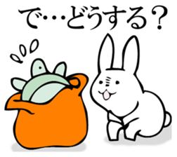 Rabbit of fairy tale talk 8 sticker #11268521