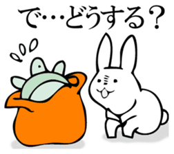 Rabbit of fairy tale talk 8 sticker #11268521