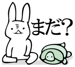 Rabbit of fairy tale talk 8 sticker #11268527