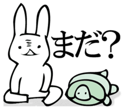 Rabbit of fairy tale talk 8 sticker #11268527