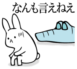 Rabbit of fairy tale talk 8 sticker #11268531