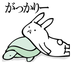 Rabbit of fairy tale talk 8 sticker #11268532