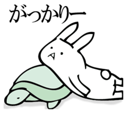 Rabbit of fairy tale talk 8 sticker #11268532