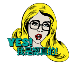 DeedeeBonbon and the girls sticker #11268624